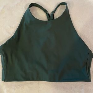EUC Fundamental Performance Bra, size medium, green color